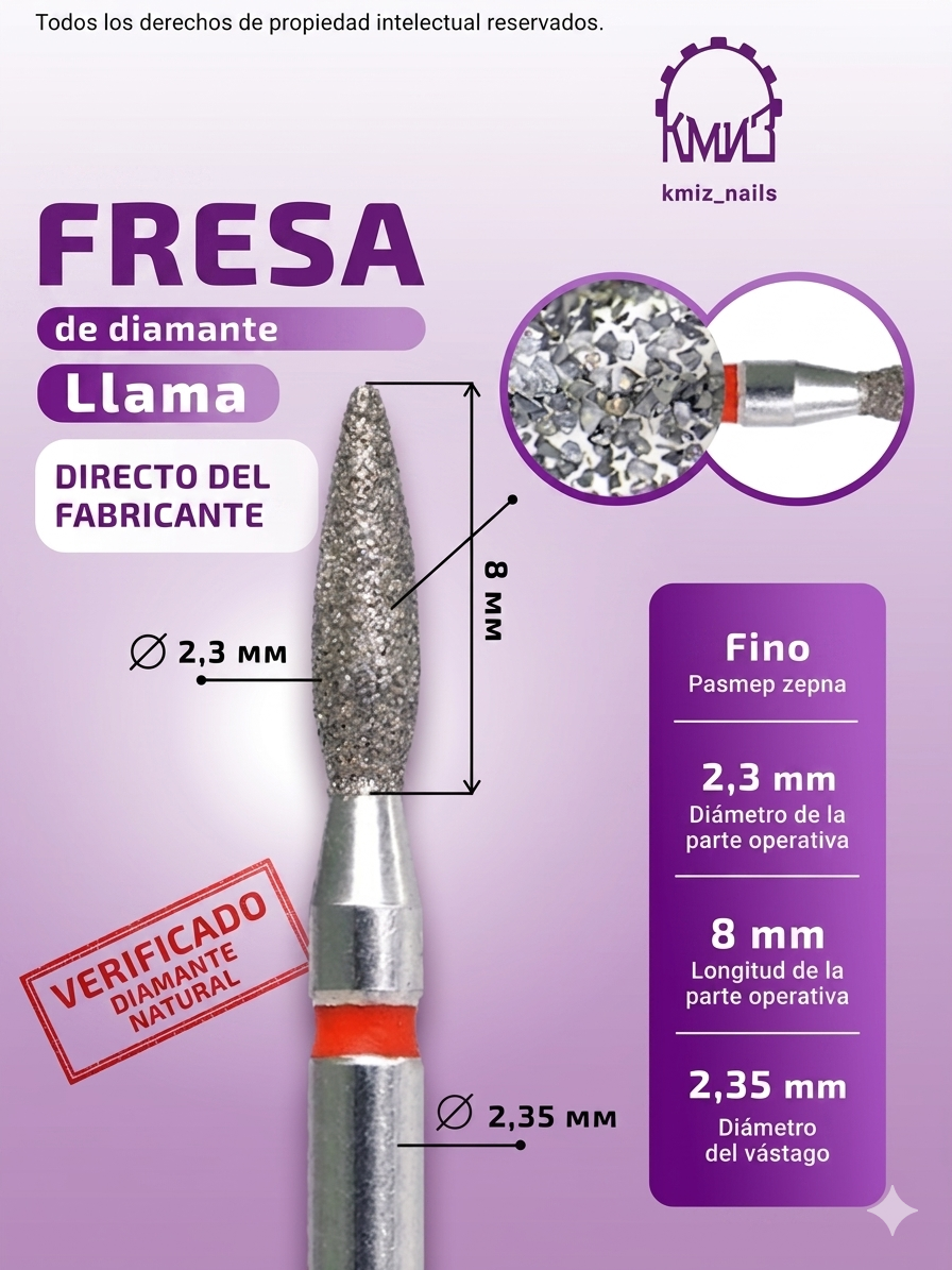 Llama 2,3-8 rojo