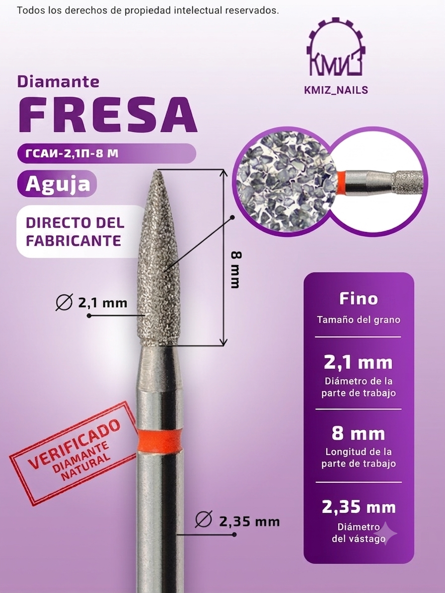 Aguja rojo 2,1-8