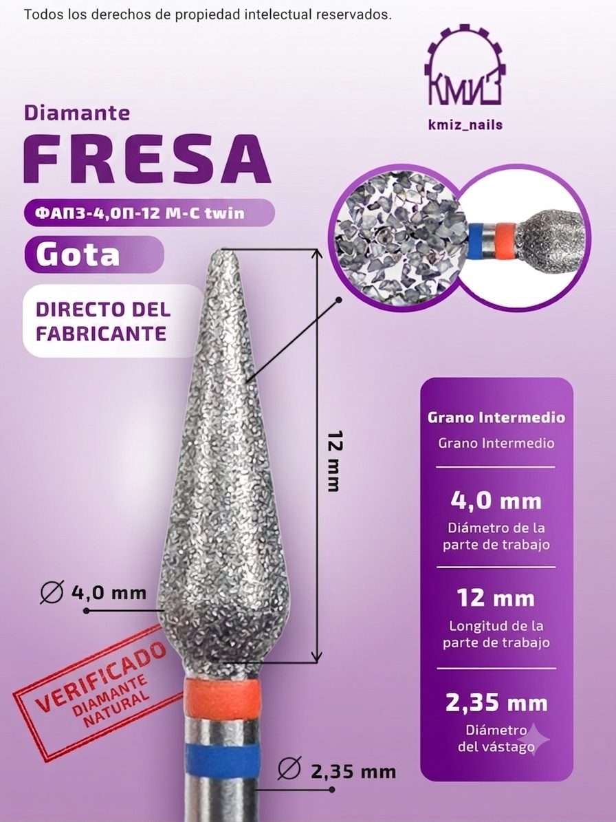 Gota rojo azul 4-12