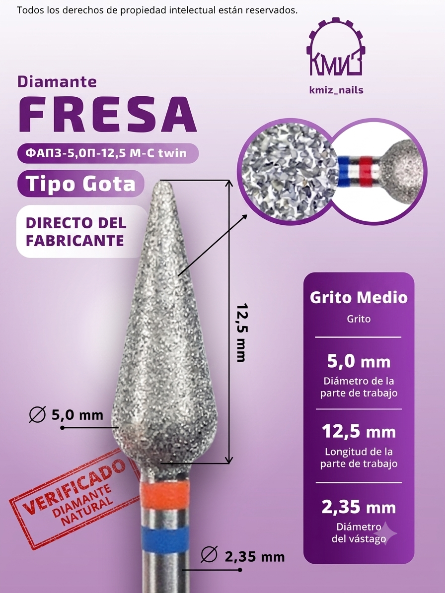 Gota rojo azul 5-12,5
