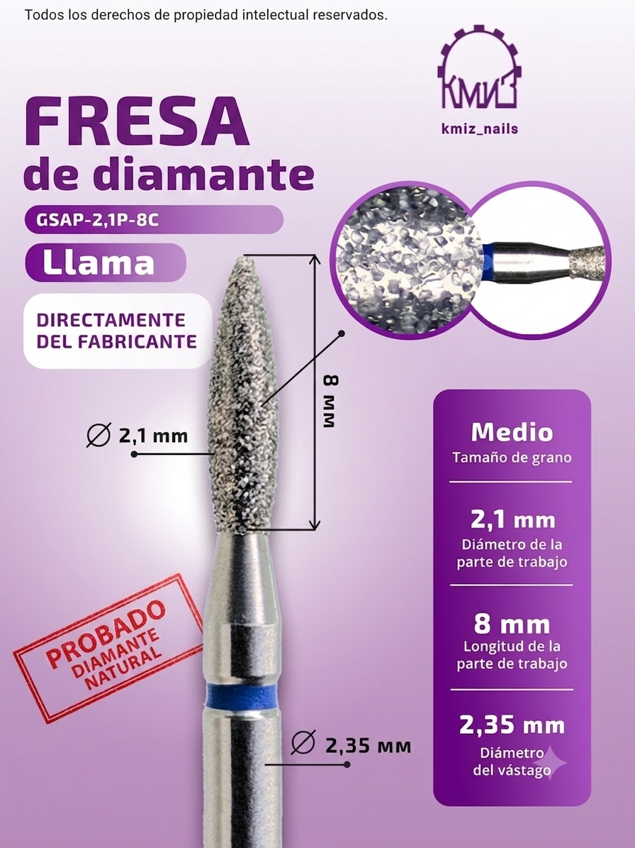 Llama 2,1-8 azul